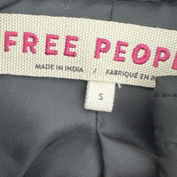 Free People Quinn Quilted Jacket – Black – Size Small – Brand New With Tag - Picture 9 of 16